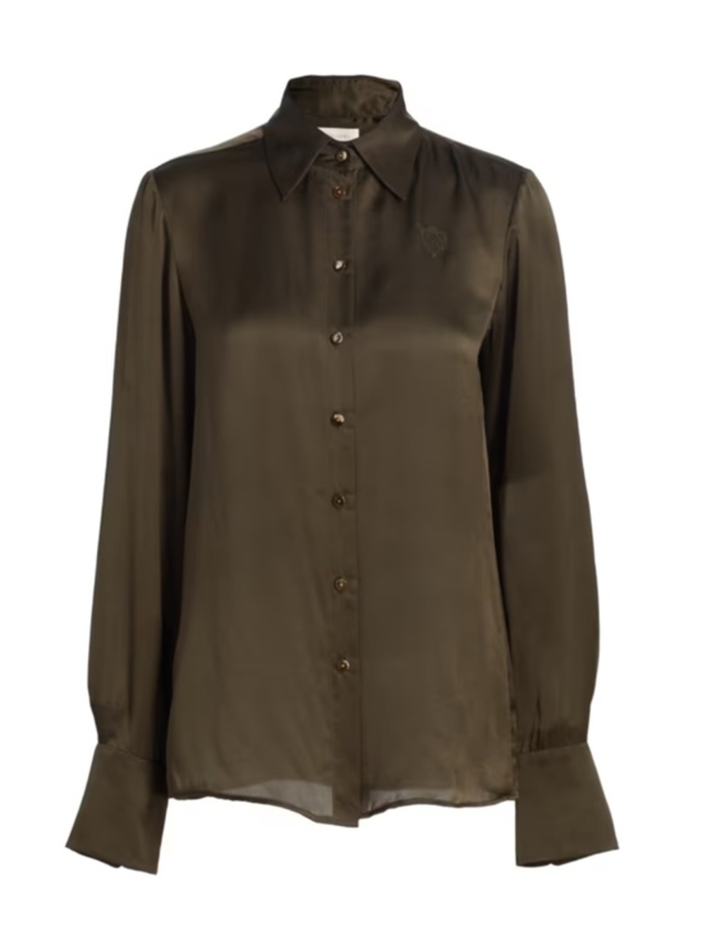 Zimmermann   Hypnotic Silk Satin Shirt